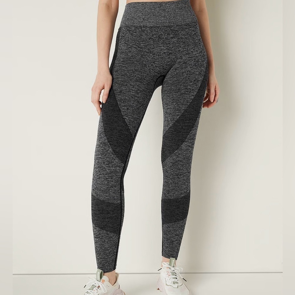 PINK SEAMLESS HIGH WAIST WORKOUT TIGHT IN FULL LENGTH